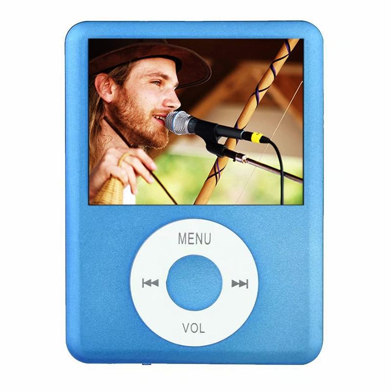 V562-TT4034-4PM-S-202508291230-00 1.8 Inch Tft Mp4 Player W / Tf Slot Recorder Fm E Book & Calendar - Baby Blue - Image 1