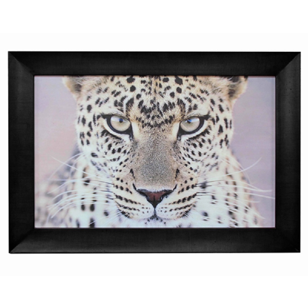 V637-62039-202508251315-00 Leopard Portrait Wall Art 110x80cm - Image 1