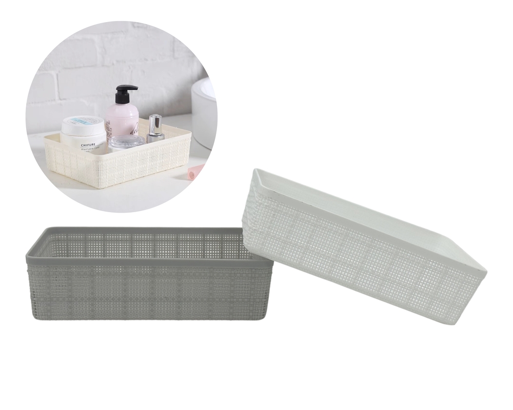 V637-PLA33925-202508260535-00 bulk 24 Rect Tray Assorted 23cm - Image 1