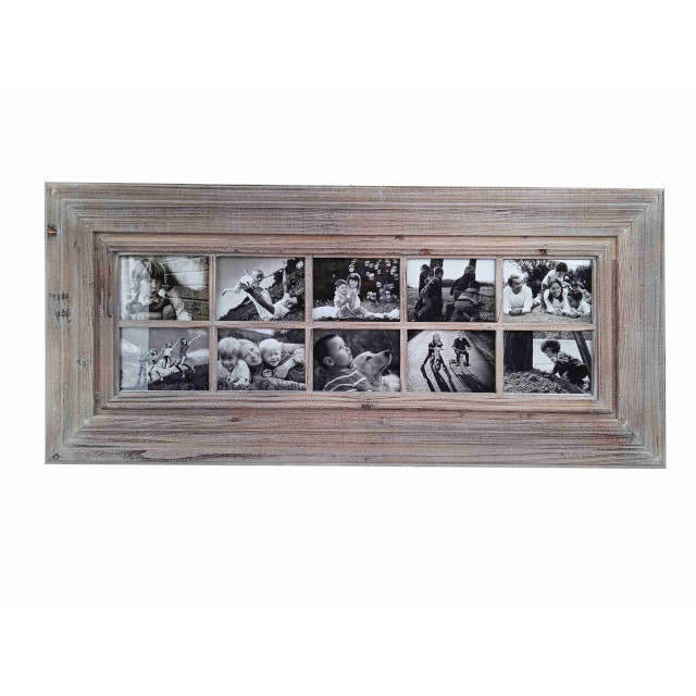 V637-WF-AHF720-NA5-202508260510-00 Antique 10 Collage Photo Frame 115cm - Image 1