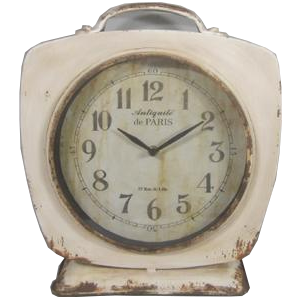 V637-WF-WOO-899-202508260715-00 Antique Table Clock 34cm - Image 1