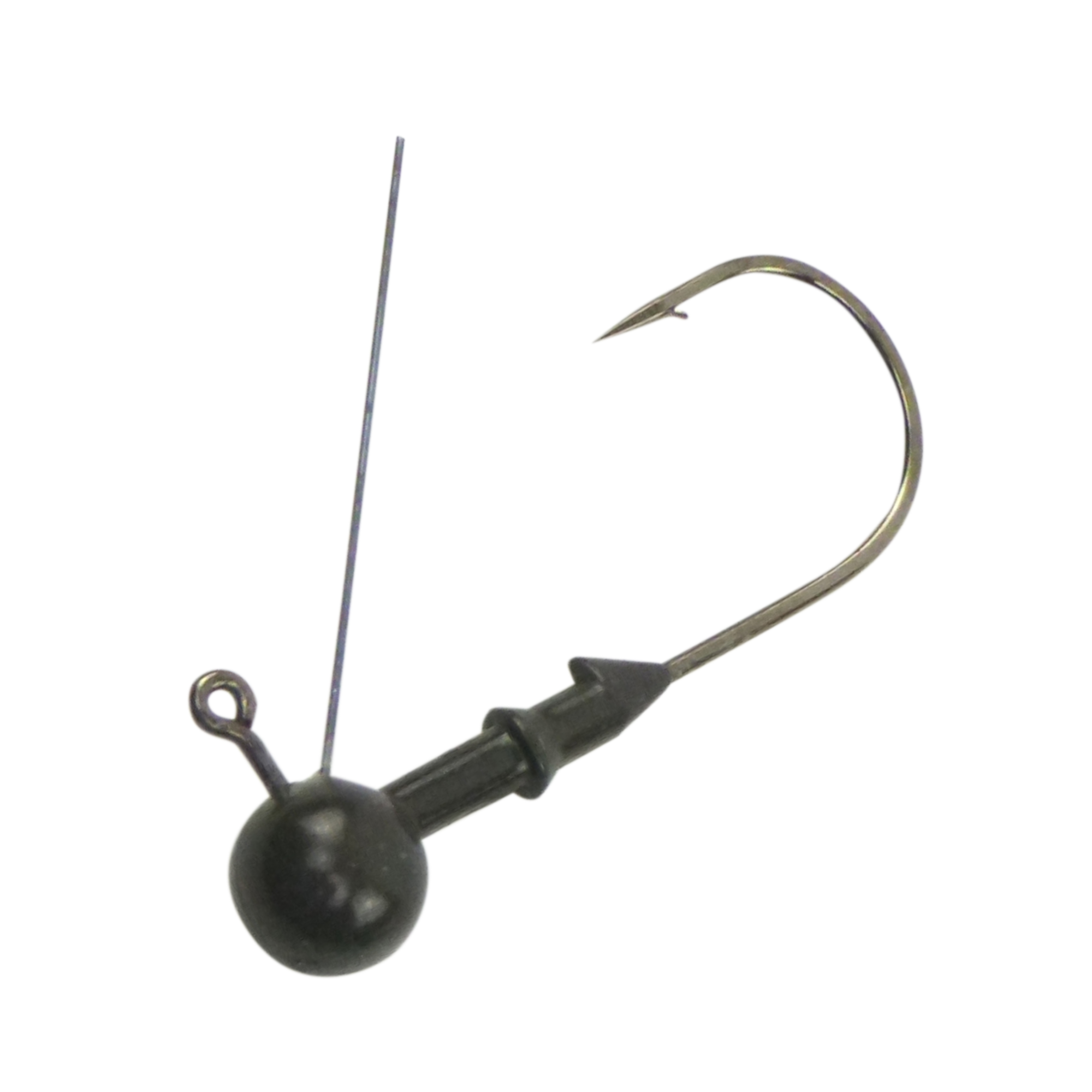 V658-93MC000020130-202507311425-00 Vike 1/16 oz Weedless Round Jig Head with a Size 2/0 Hook Tungsten, 4 pack - Image 1