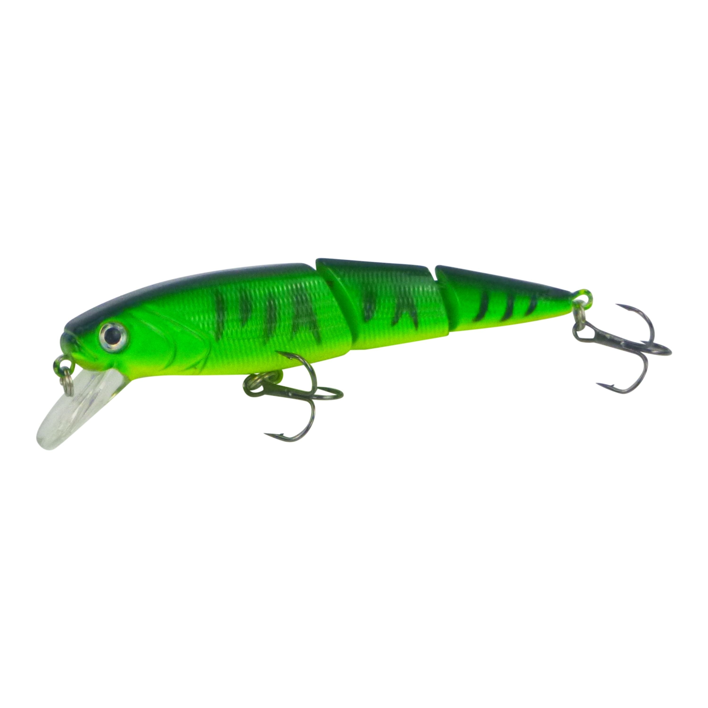V658-93MC000325001-202507311130-00 Finesse MK50 Swimbait, 105mm, Tiger Green - Image 1