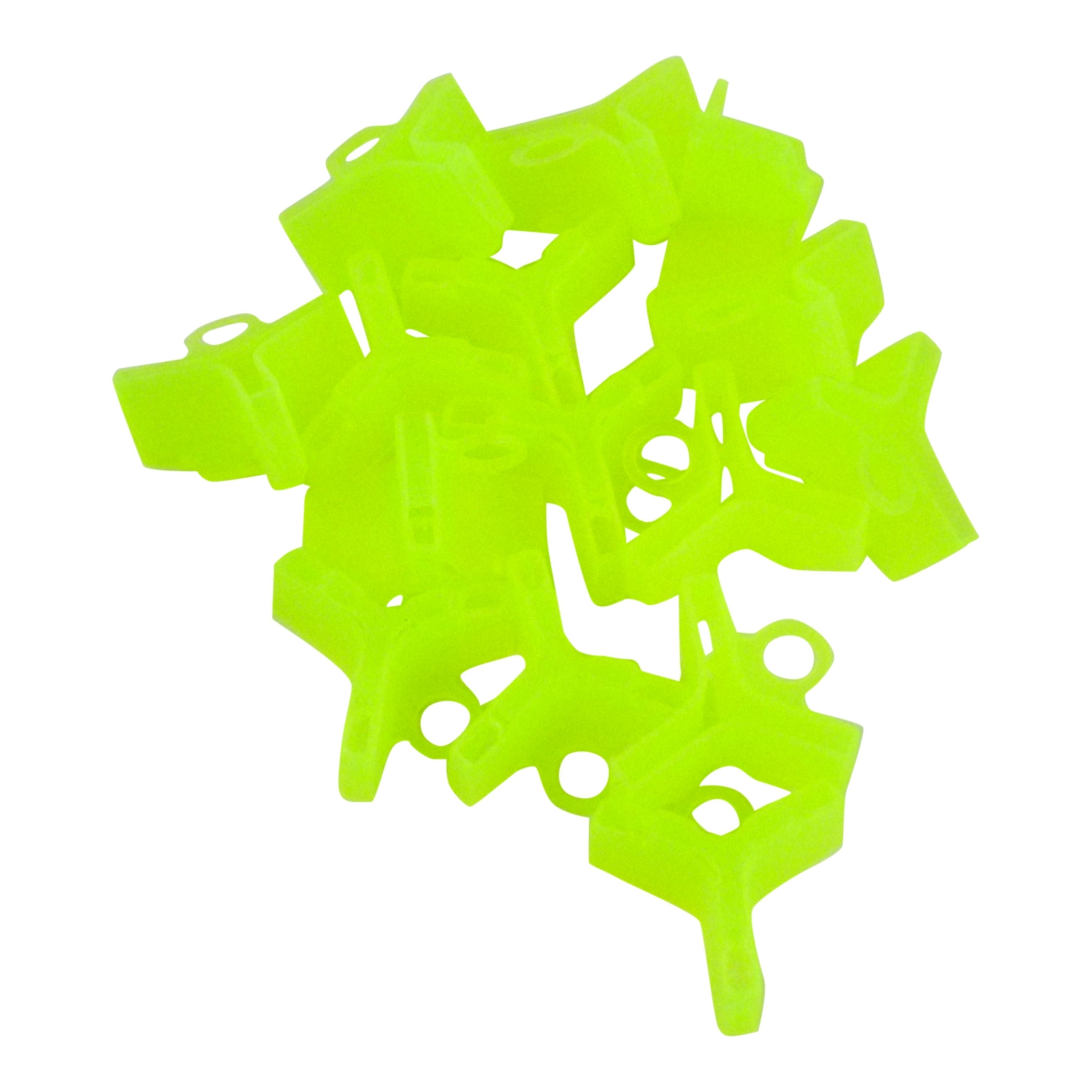 V658-93MC000490902-202507311215-00 Rig Ezy Green Treble Cover, size #2, 15 pack - Image 1