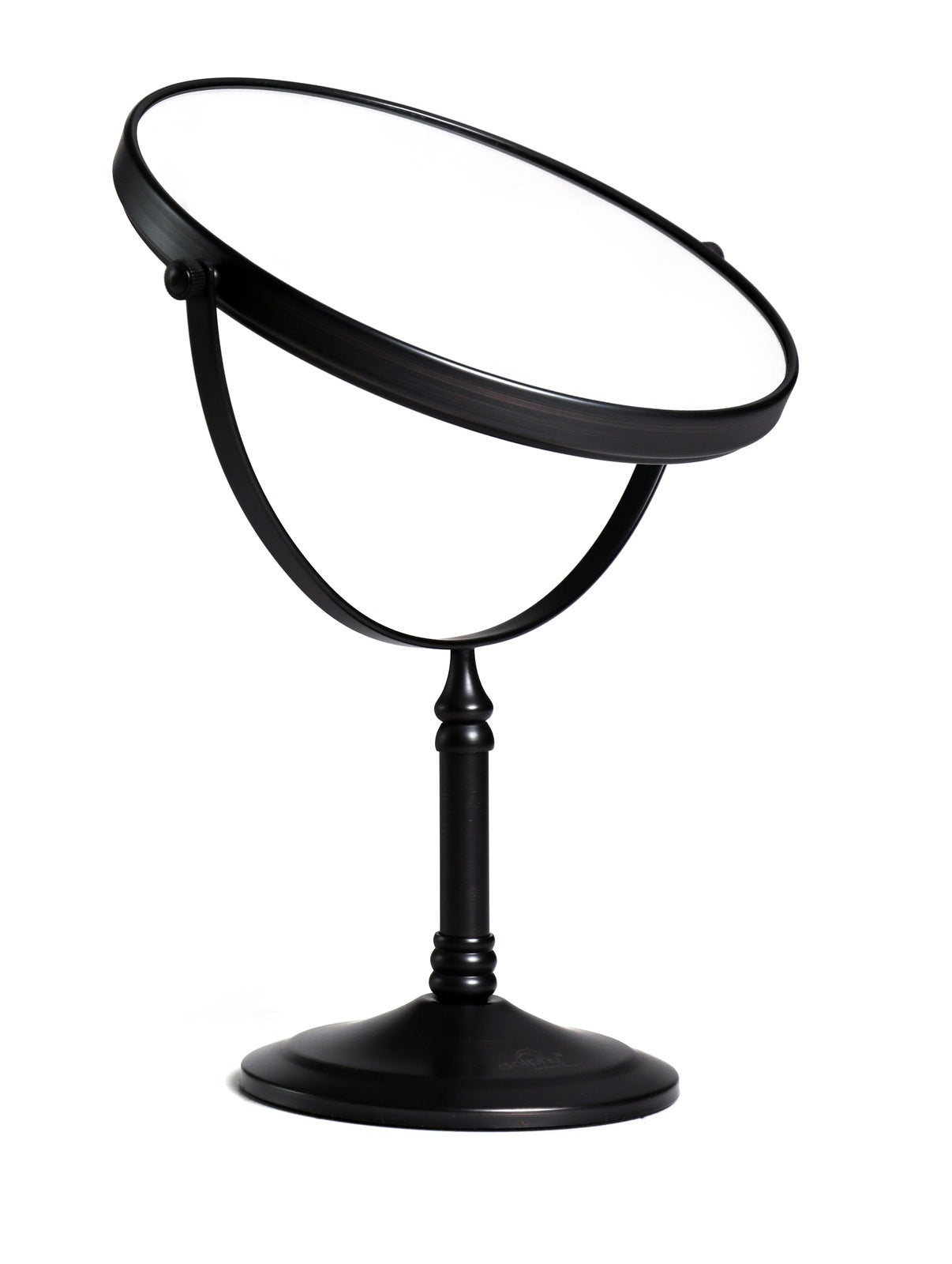 V959-DMMR0033-202507050320-00 5X & 1X Tabletop Magnifying Mirror - Matte Black - Image 1
